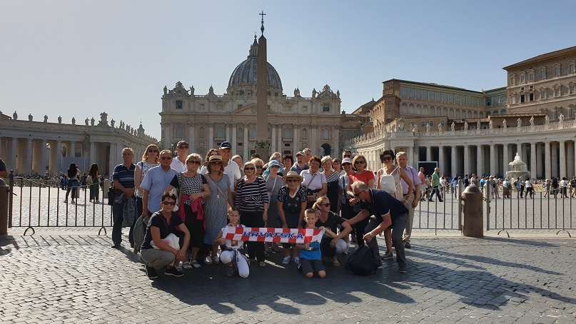 Hodočašće u Rim, od 15. do 19. rujna 2019.